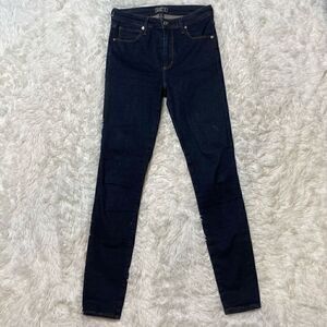 Abercrombie & Fitch Simone High Rise Super Skinny Jeans Size 4L 27 Dark Wash